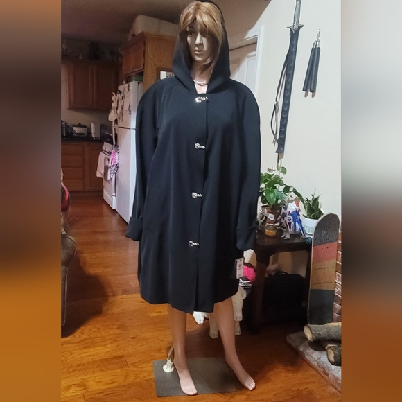 London fog weather or not  hooded coat - Picture 2 of 8